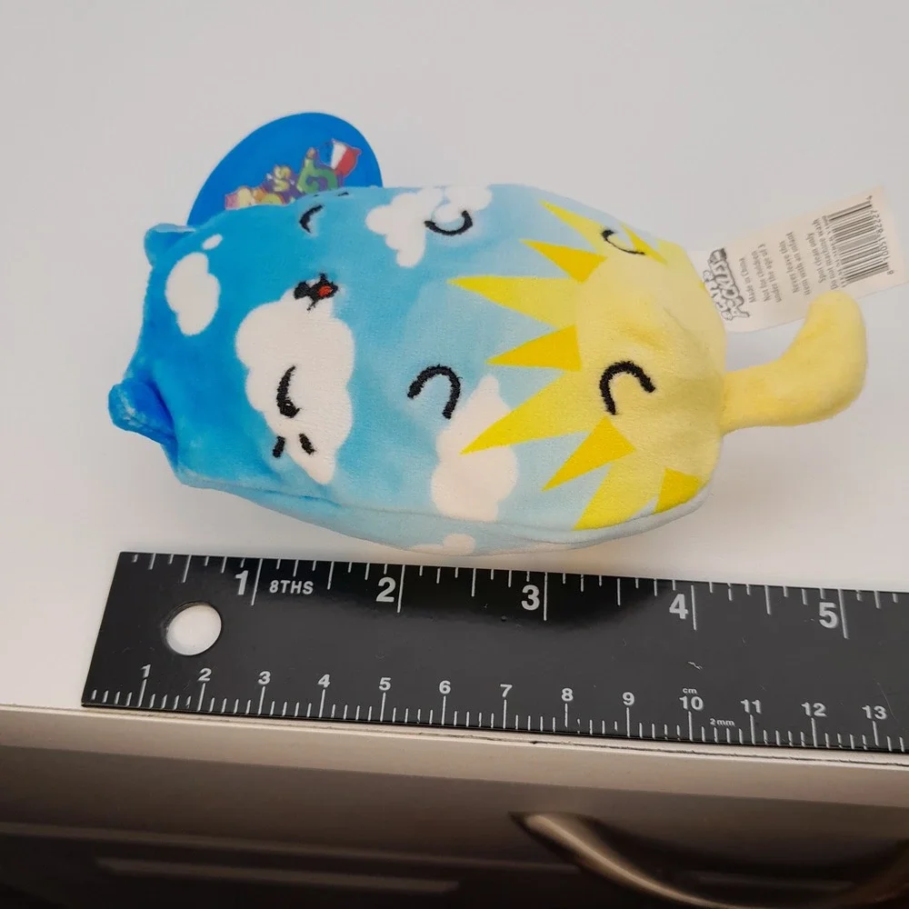 Cats vs Pickles Dawn 336 Blue Cloud Sun Bean Bag Plush Toy NWT